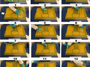 Intelligent Composite Lay-up by the Application of Discrete Technologies